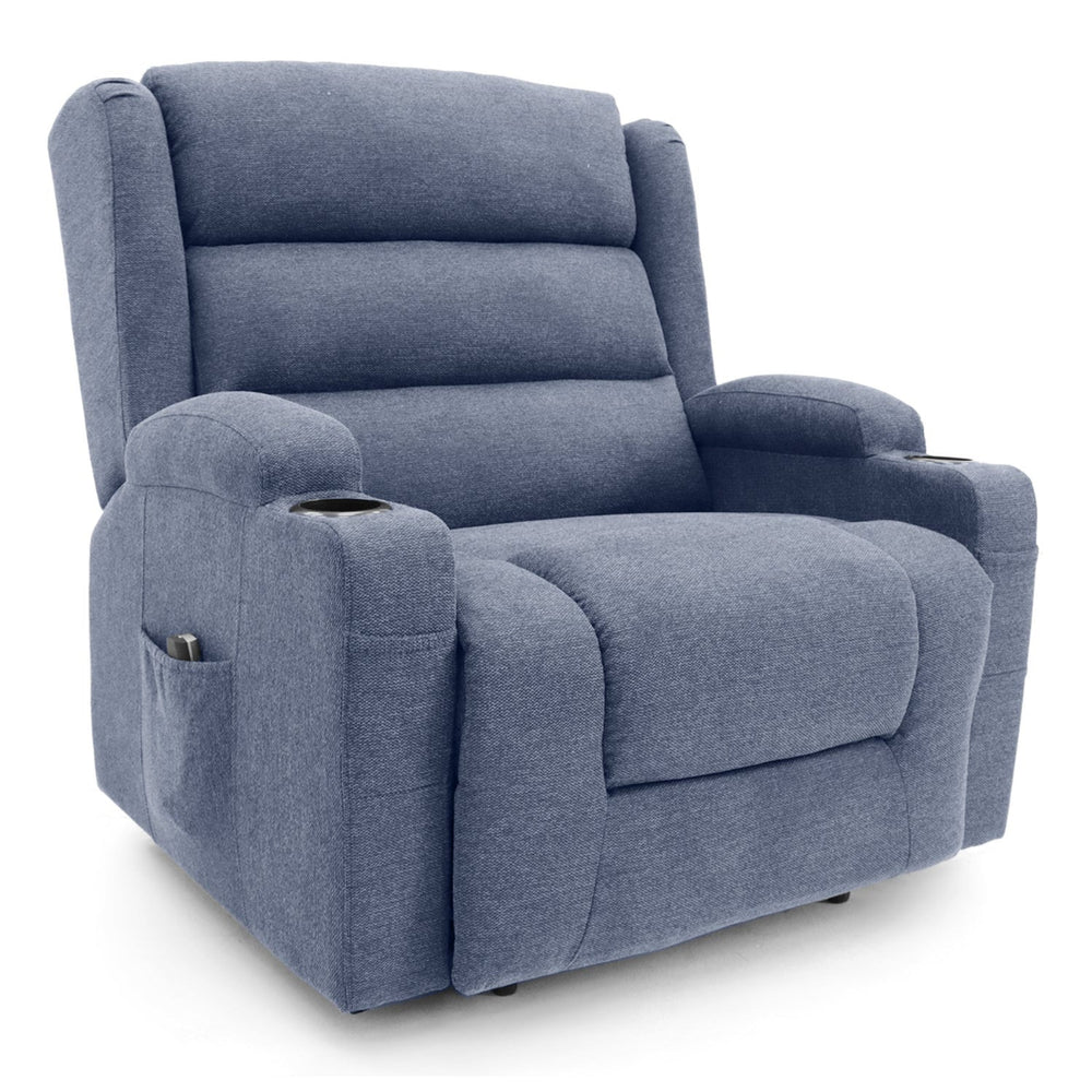 Comfort Care Vigo Max 双电机加宽助立躺椅（深蓝色）